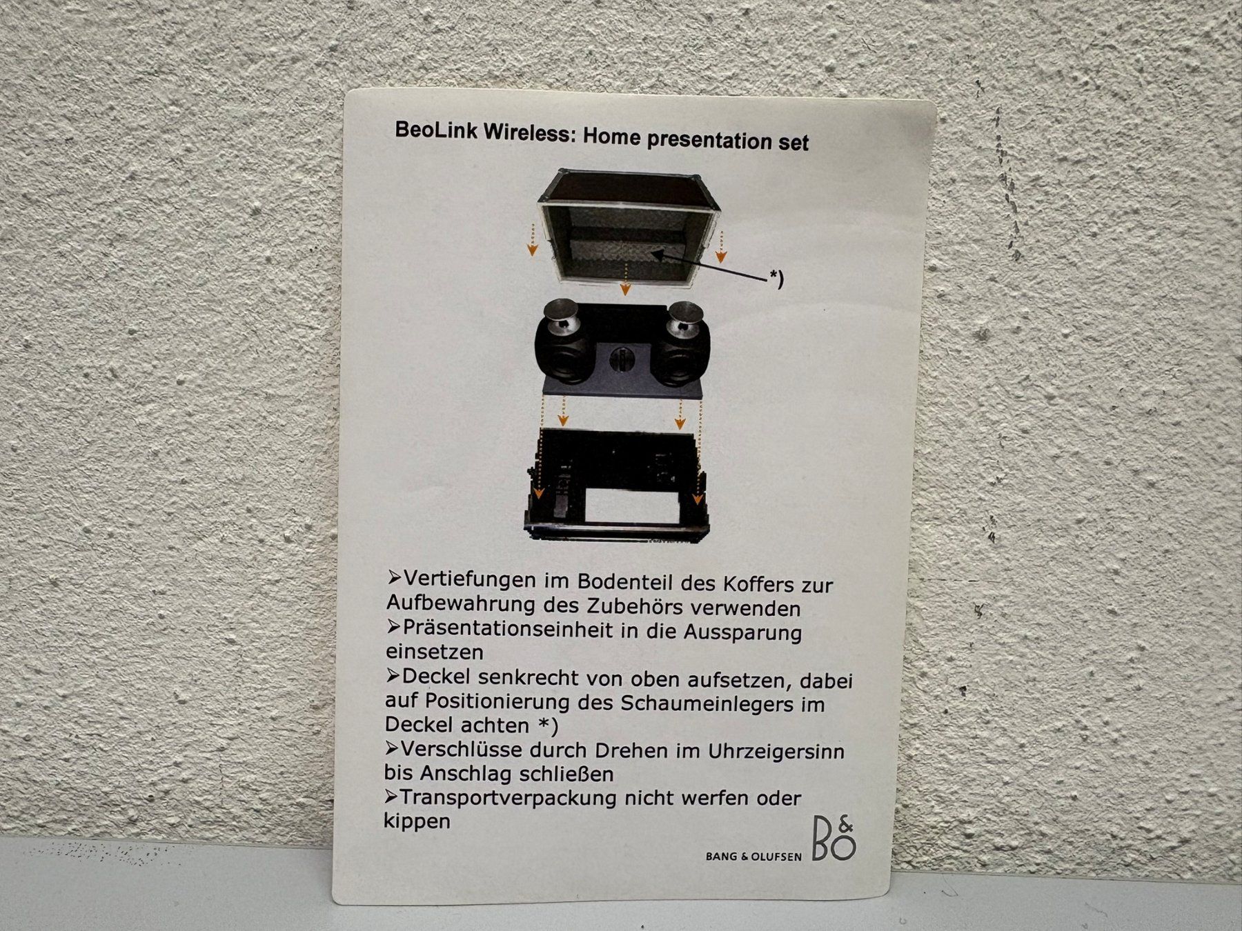 Valises de voyage: BeoLink Wireless: Home presentation Kit Koffer – D'occasion à Hochdorf par av-electronics 5