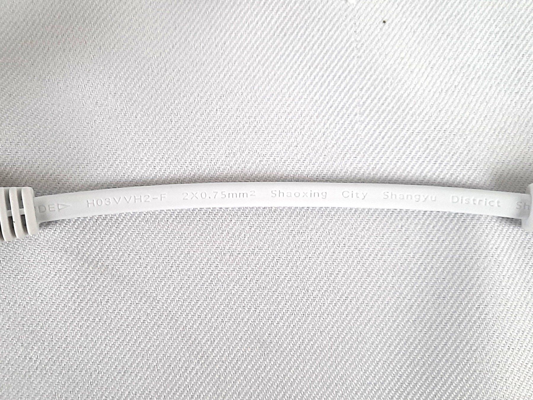Kabel: 2-poliges Verbindungskabel, weiss – Neu (gemäss Beschreibung) aus Beinwil am See von Restwert_Beinwil 1