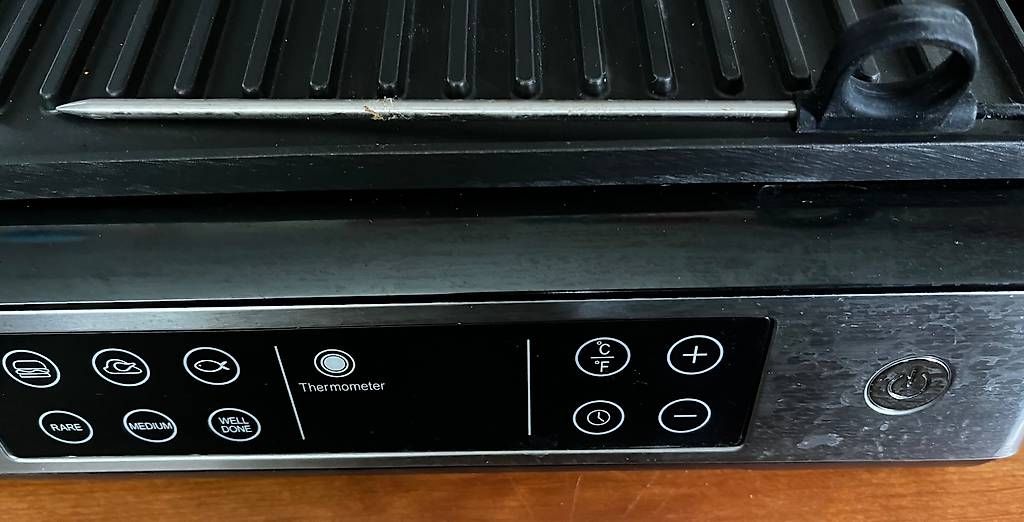SilverCrest Griglie: Elektro Kontakt Grill mit Thermometer – Usato da Münchenstein venduto da Timbojonez 2