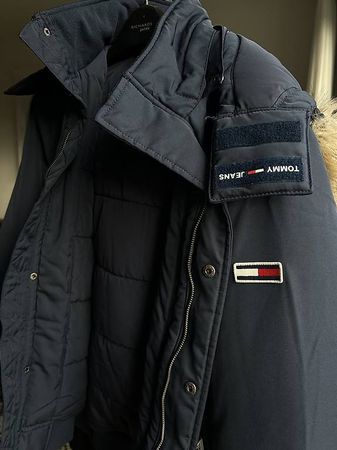 Tommy Hilfiger Jeans Winterjacke Marine Gr. S  