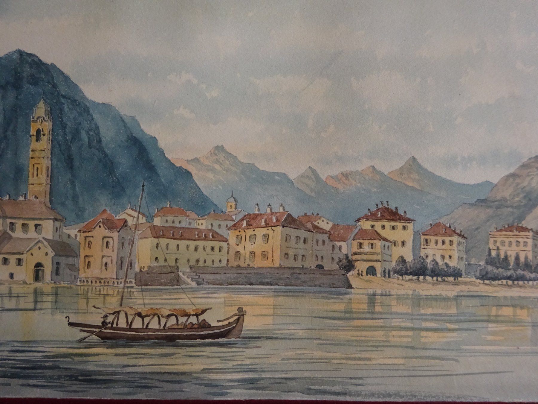 Dipinti: Menaggio, Comersee um 1885 – Usato da Esslingen venduto da eintagammeer 1