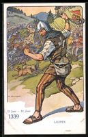 sign. Ed. Elzingre: Der Schweizer Soldat