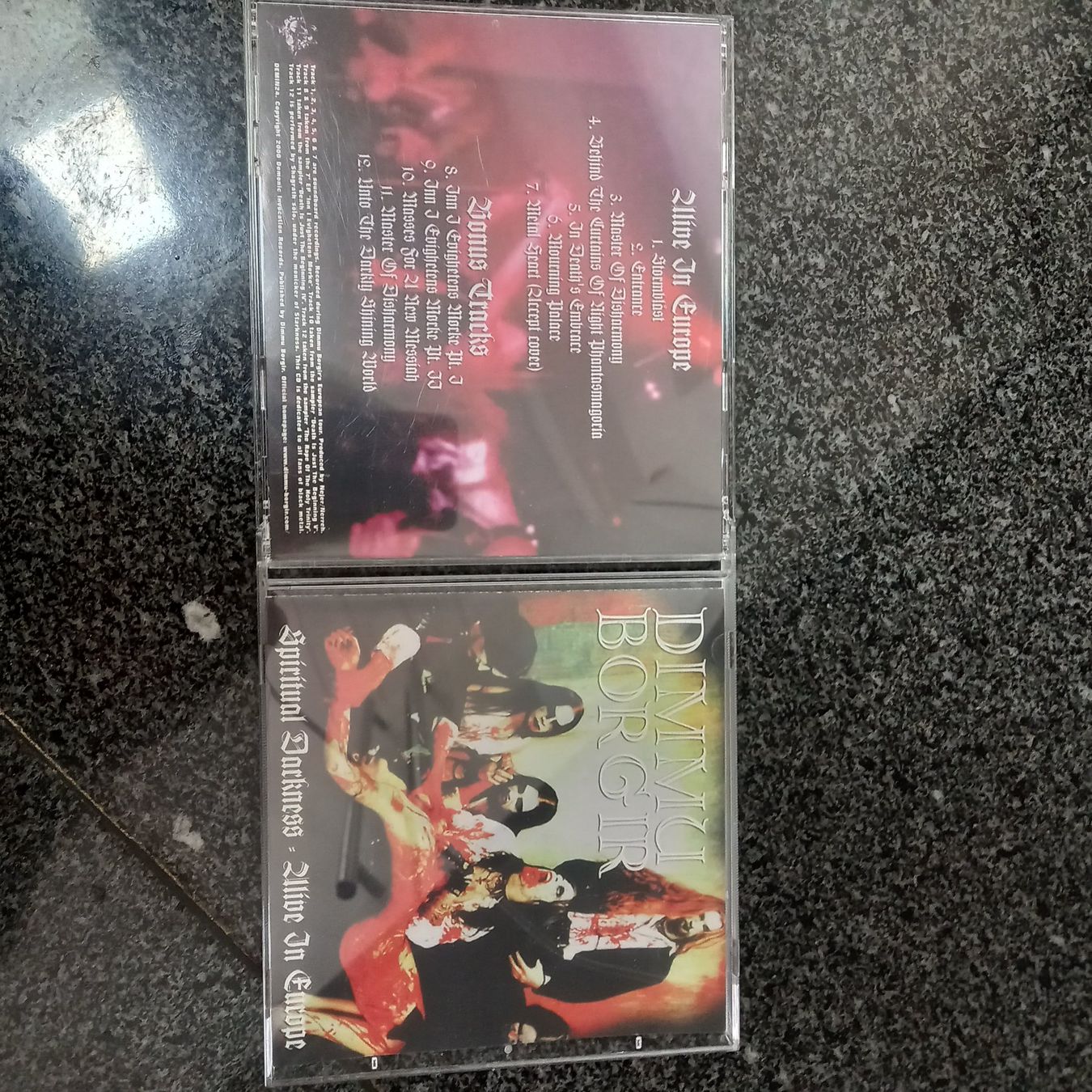 CD: Dimmu Borgir- spiritual... – Usato da St-Cergue venduto da VeganWarrior