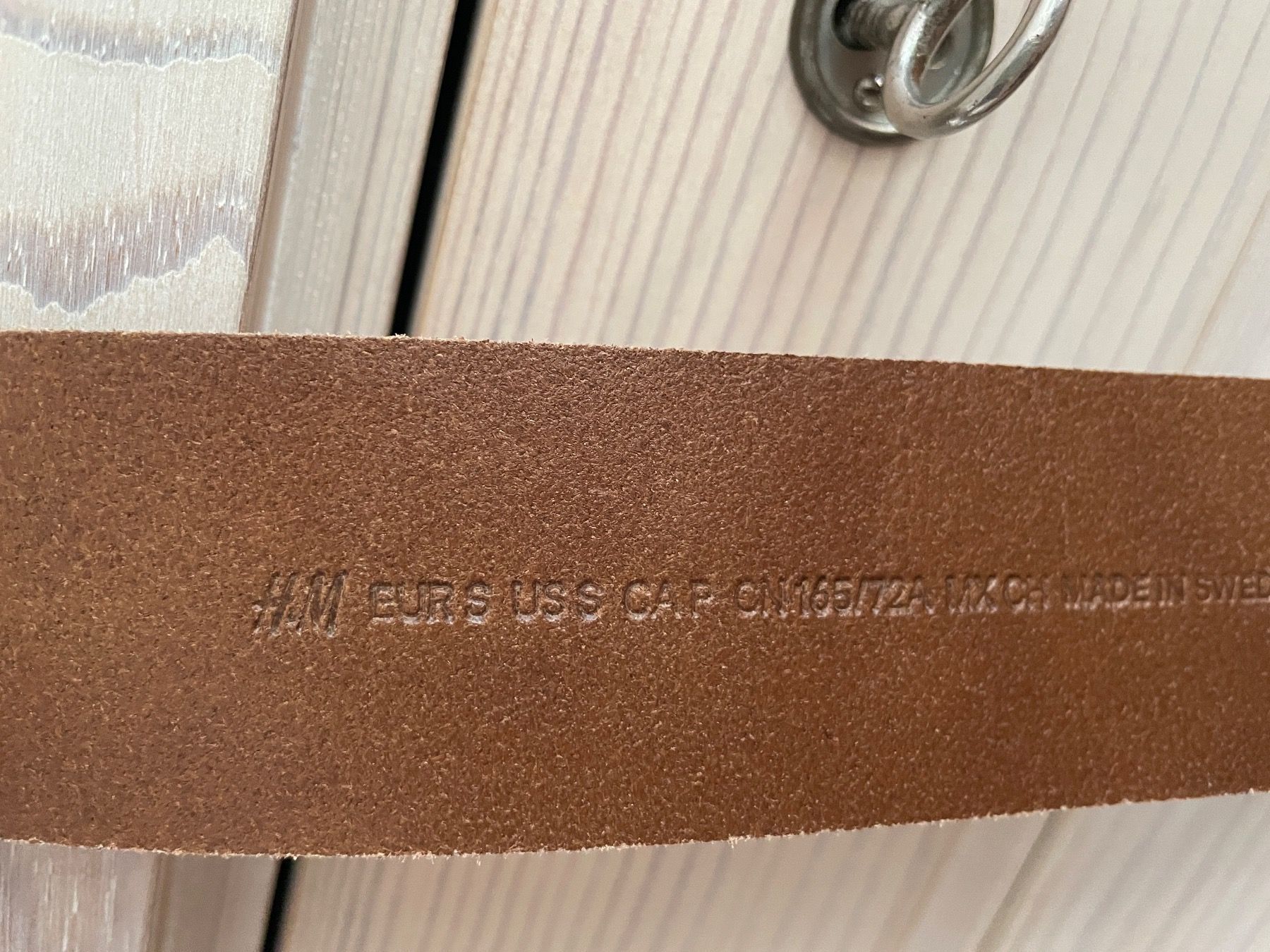 H&M Cinture: Taillengürtel H&M S, beige, Echtleder, neu – Nuovo (secondo la descrizione) da Basel venduto da non_vn79 2
