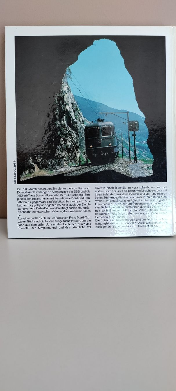 Bücher: Buch - "Simplon Lötschberg" |FranzMarti | Walter Trüb – Gebraucht aus Boswil von MAF_952 5