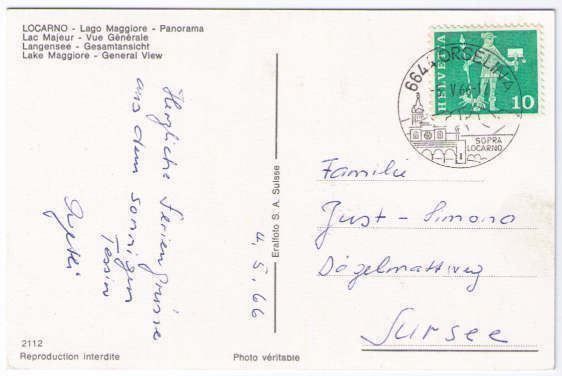 Cartes postales: Locarno – D'occasion à Binningen par Mountainrider 1