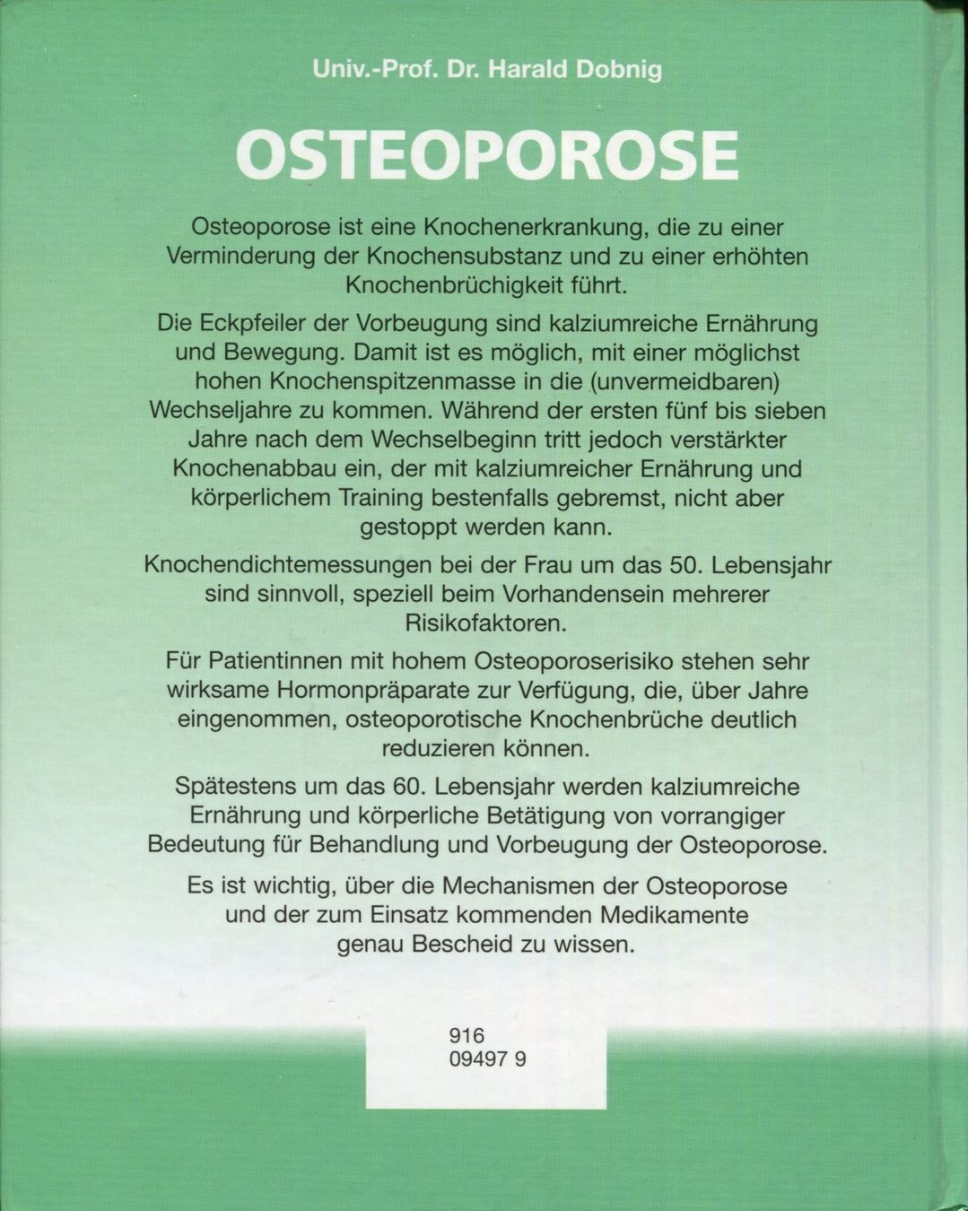 Bücher: Osteoporose, Vorbeugung – Gebraucht aus Aarau von Elmaar41 1