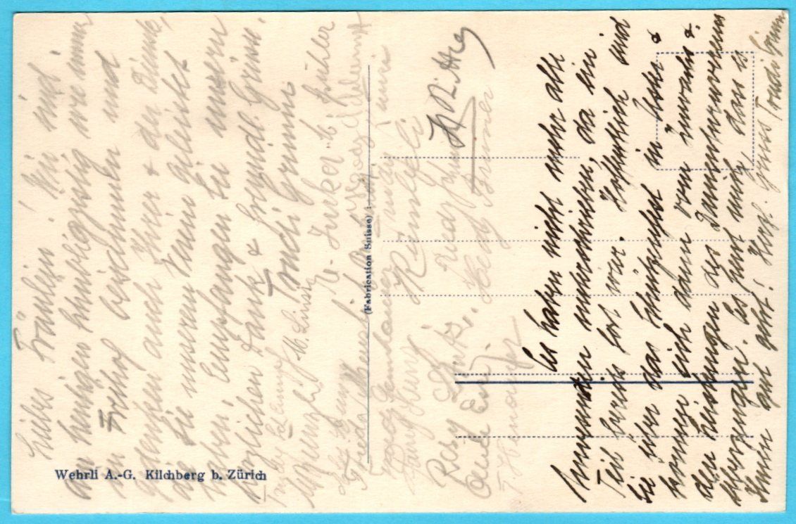 Cartoline postali: Schloss Uster ca 1925 – Usato da Zürich venduto da Sion2006 1