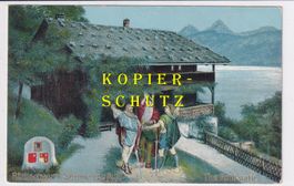 Rütlischwur (Prägedruck-Karte) /bq