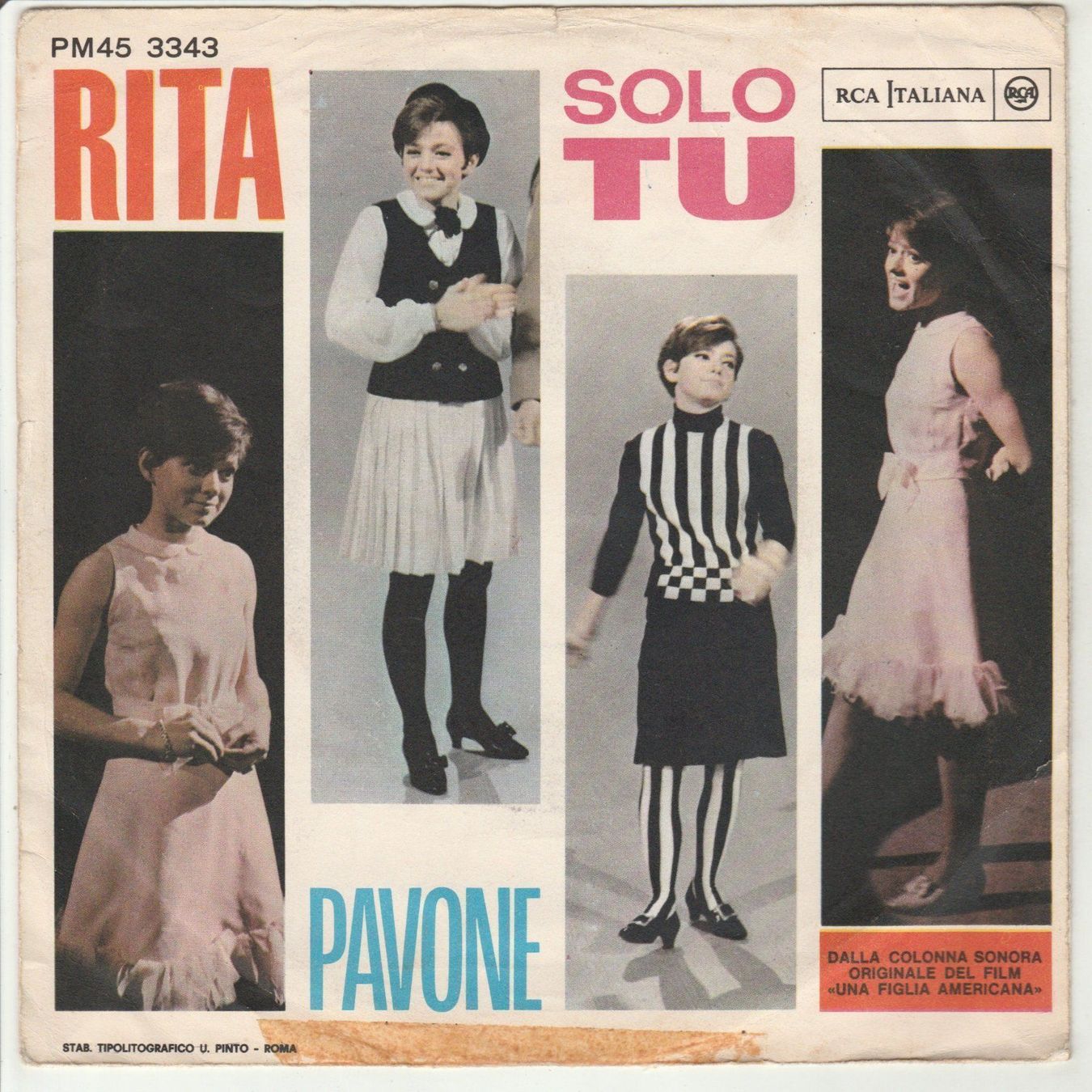 Vinyles: Rita Pavone - Stasera con te 7" Vinyl – D'occasion à Tübach par JamesStone 1
