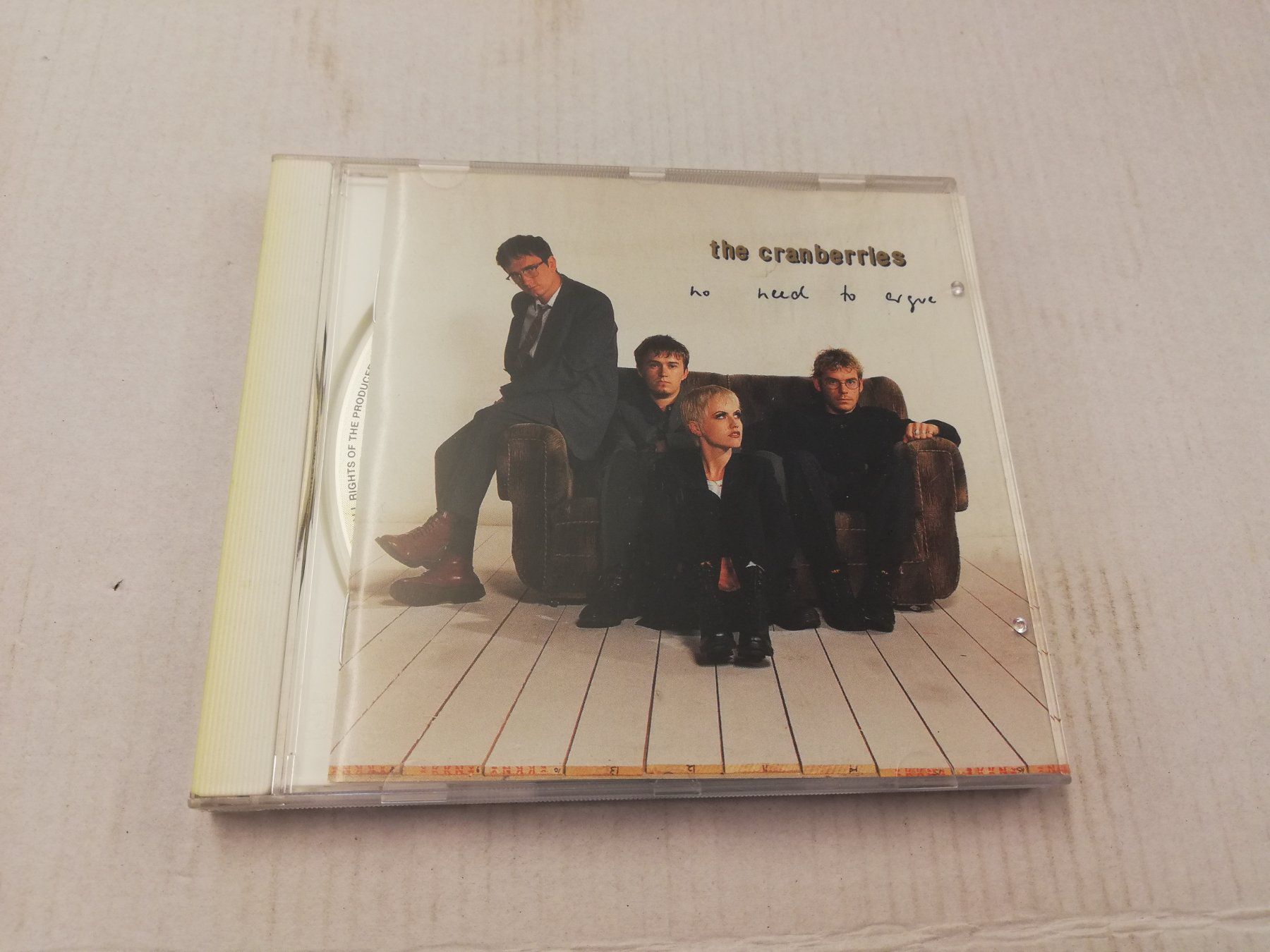 CD: THE CRANBERRIES - NO NEED TO ARGUE – Usato da Bern venduto da Vinylsound.ch