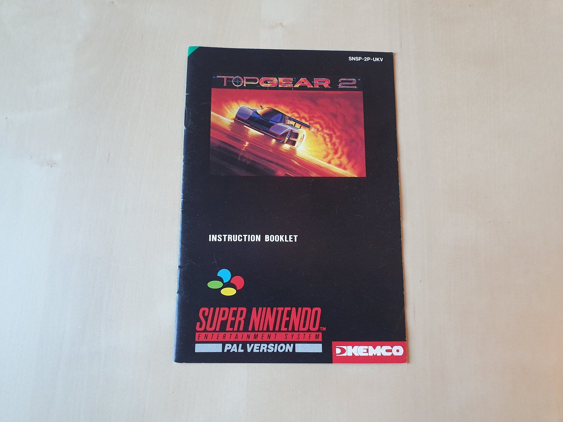 Nintendo Jeux: Anleitung Top Gear 2 SNSP-2P-UKV – D'occasion à Stansstad par collectorsshop