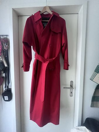 Trench-coat rouge Burberry vintage