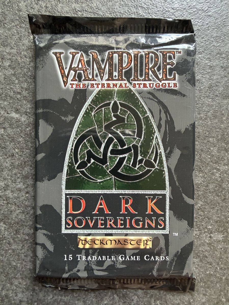 Carte collezionabili: Jyhad/Vampire 4 Booster Packs – Usato da Zürich venduto da cENS0R 2