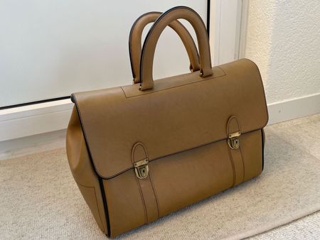 VINTAGE 70er Schöne Skaj Tasche Weekender