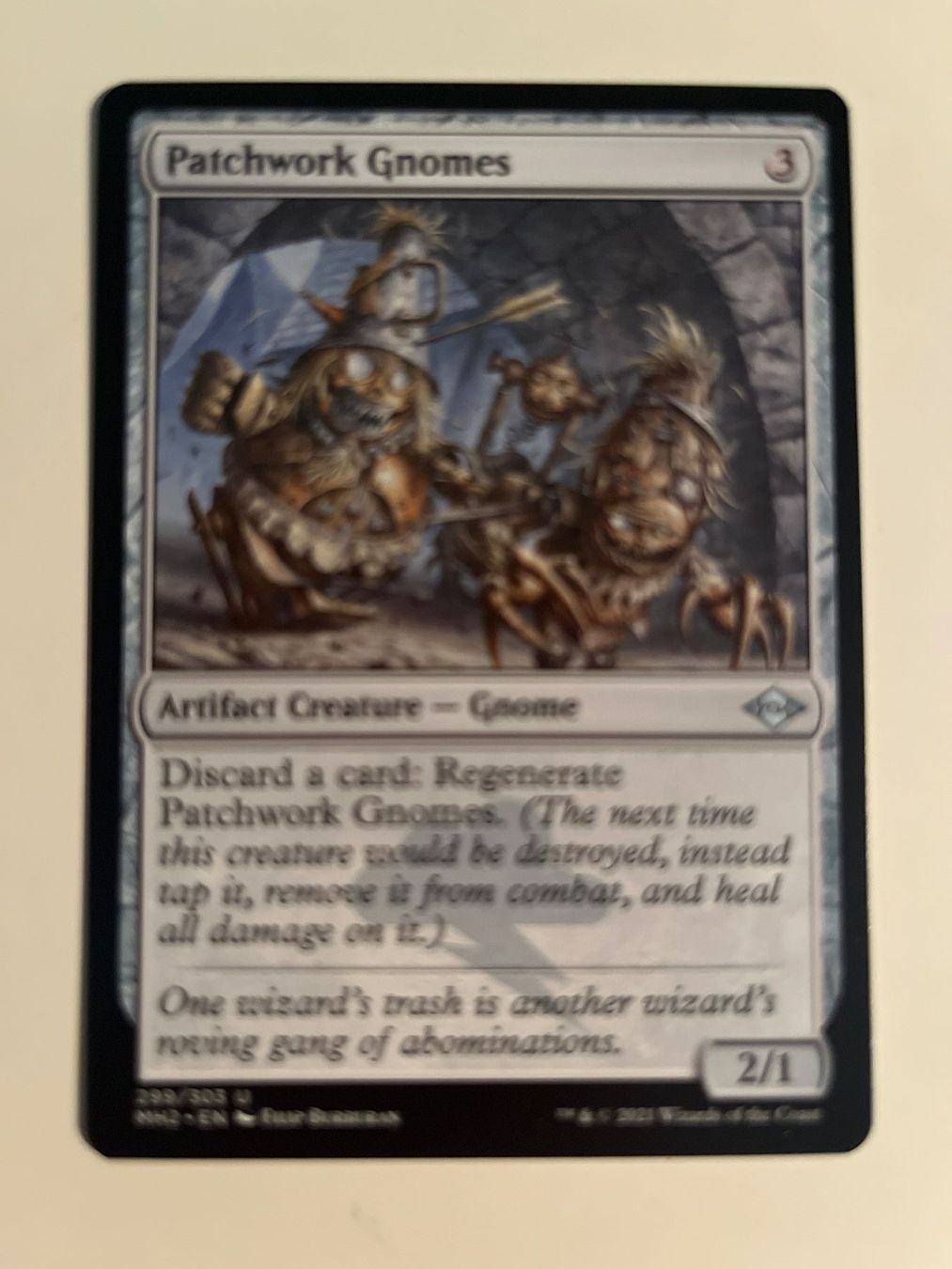 Magic The Gathering Sammelbilder & Trading cards: 1 x Patchwork Gnomes - Magic: The Gathering - MtG – Gebraucht aus Kriens von Shadi1980