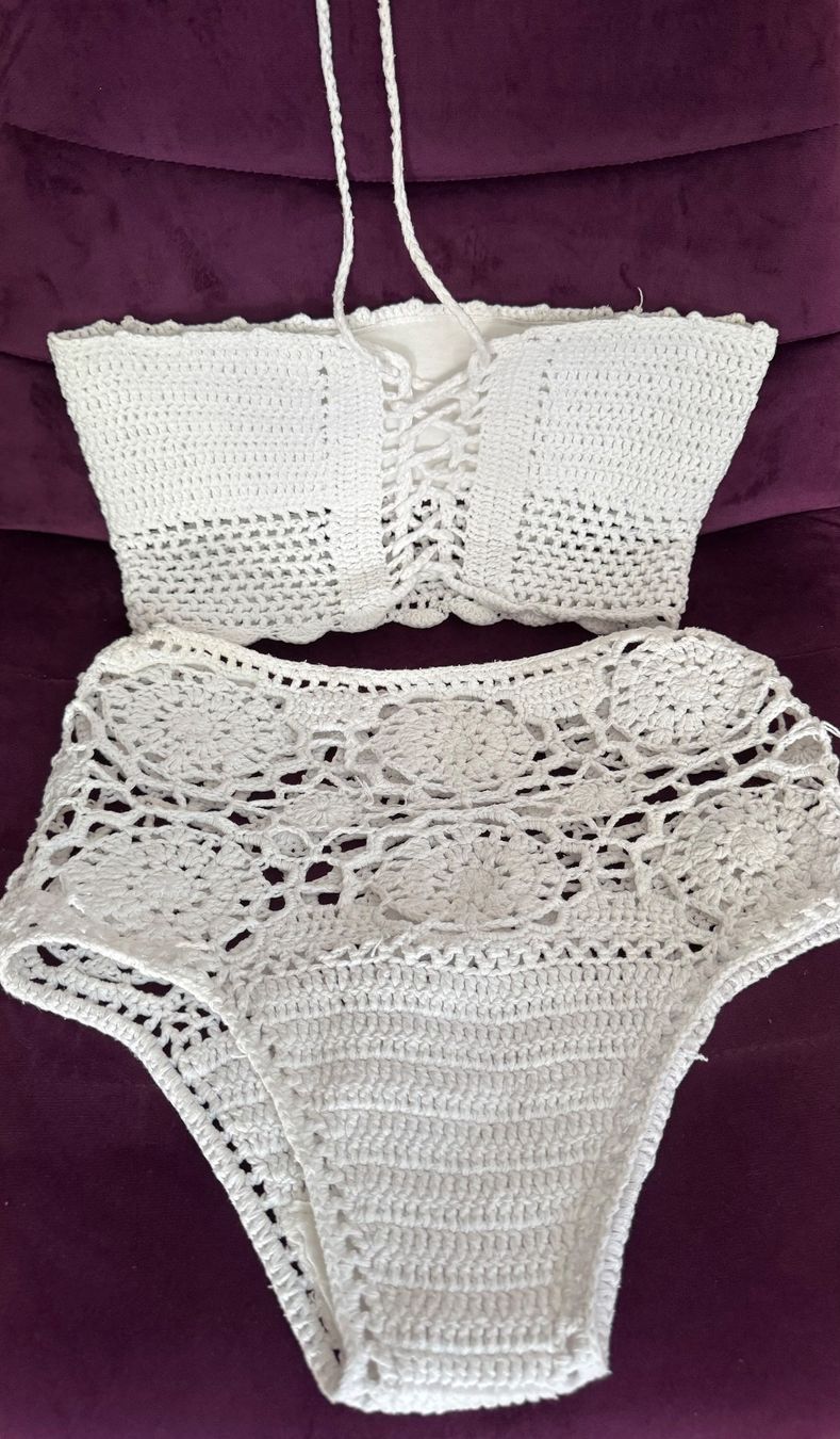 Badekleider & Bikinis: Cotton bikini – Gebraucht aus Zürich von MagicStuff007