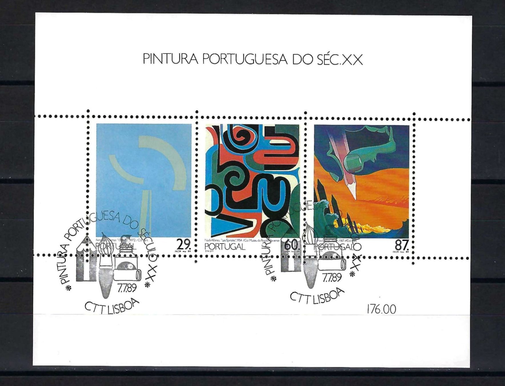 Tutti i francobolli: Portugal 1989, Block MNH** – Nuovo (secondo la descrizione) da Laupersdorf venduto da Rc.Jb