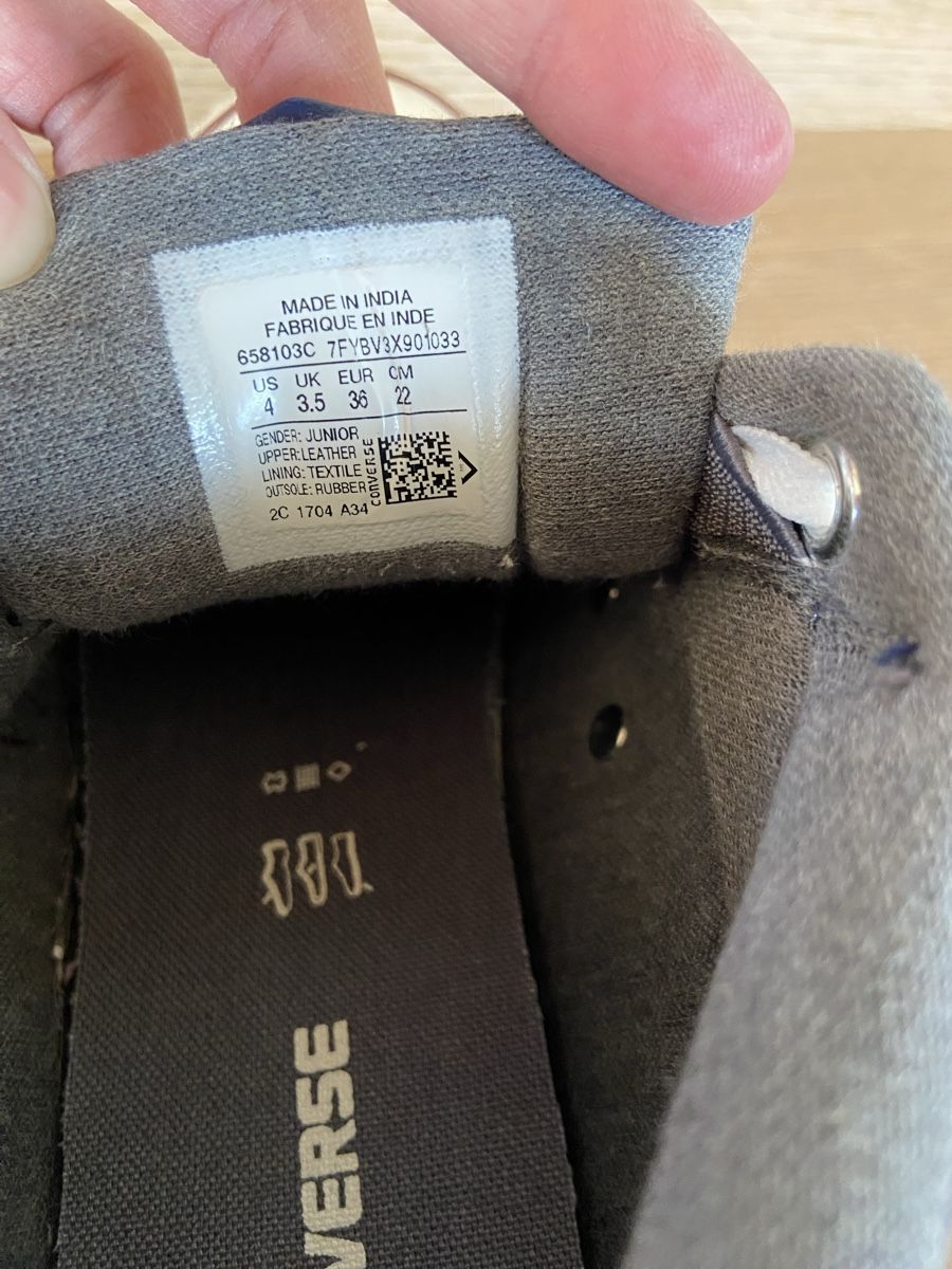 Chaussures hommes: Schuhe CONVERSE All Star Gr. 36 – D'occasion à Lützelflüh-Goldb par N.H. 4