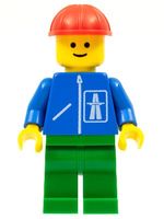Lego System Autobahn Mittarbeiter (hgh004)