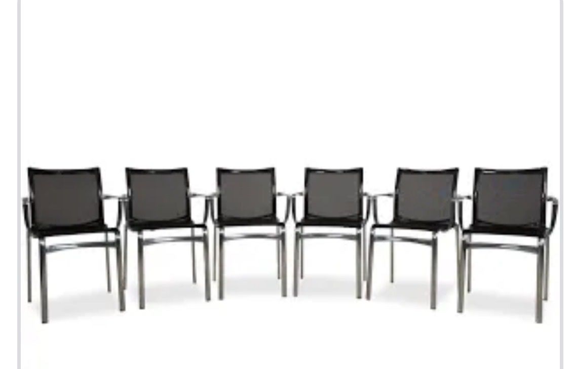 Alias Stühle: 6er Set ALIAS Big Frame 44 mit Armlehne, stapelbar – Gebraucht aus Basel von ang_vcb8