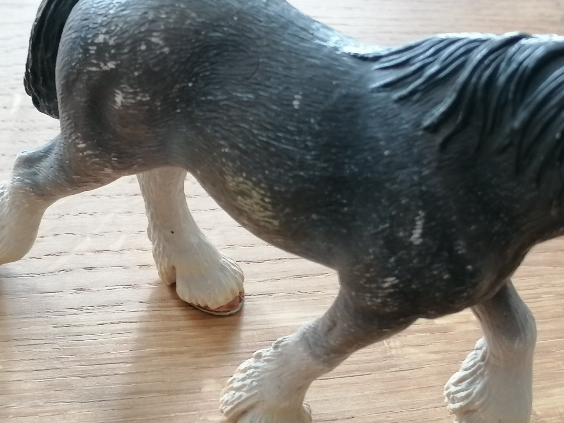 Schleich Statuette: Schleich Pferd 2004 Clydesdale Stute – Usato da Basel venduto da vintagecollector 3
