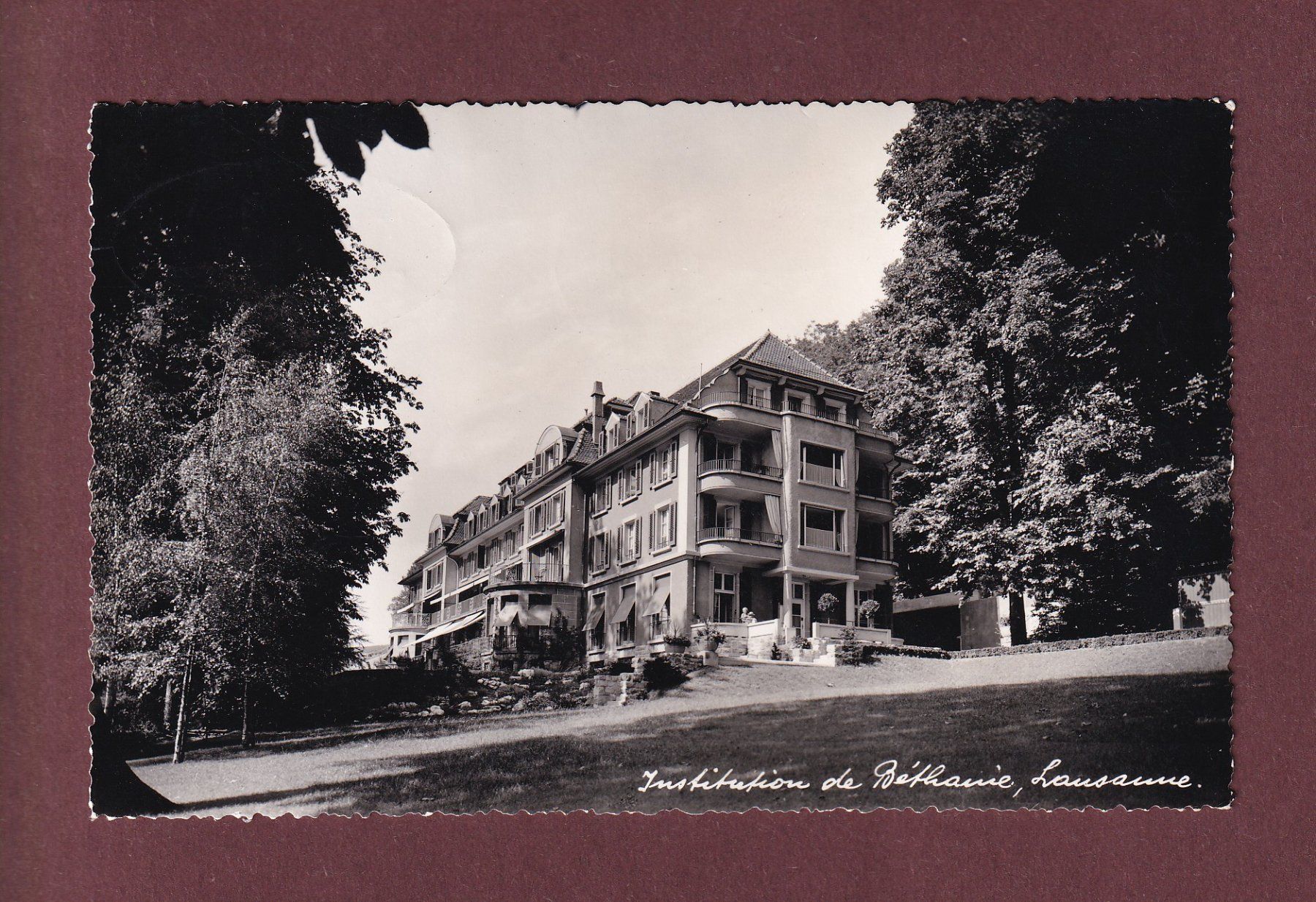 Cartes postales: LAUSANNE - Béthanie - 1936 – D'occasion à Pully par nicecards