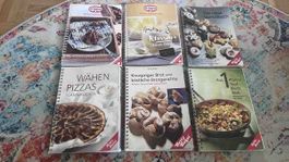 6 Kochbücher von Betty Bossi und Dr. Oetker