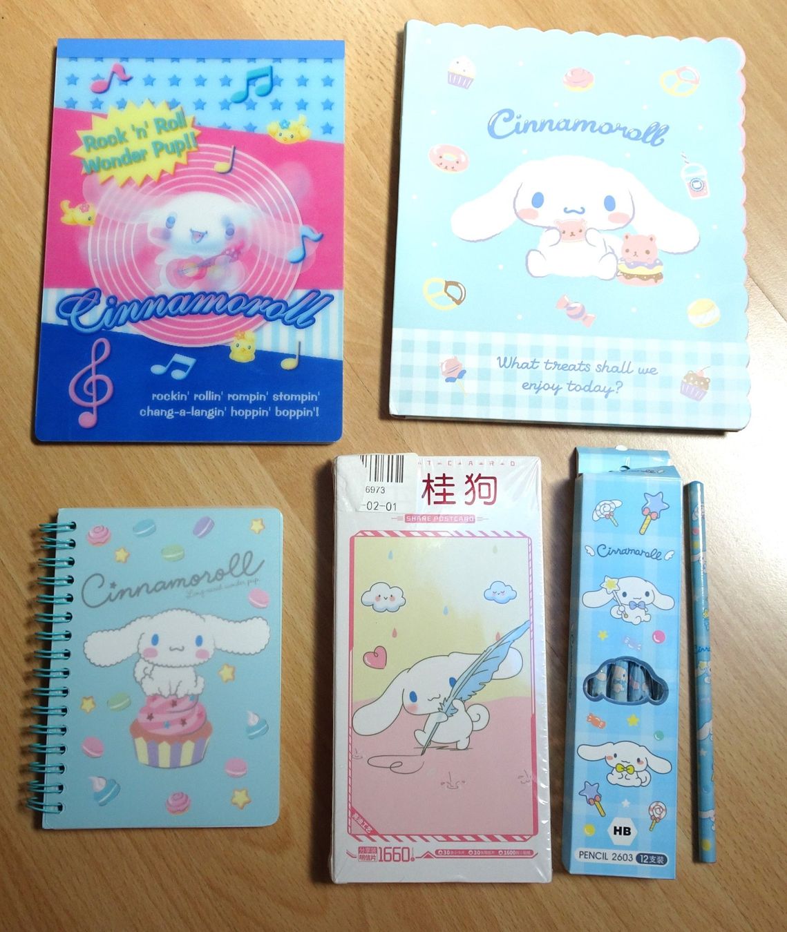 Hello Kitty Schreibblöcke: Sanrio 'Cinnamoroll' Schreibwaren – Neu (gemäss Beschreibung) aus Oberönz von sunblink