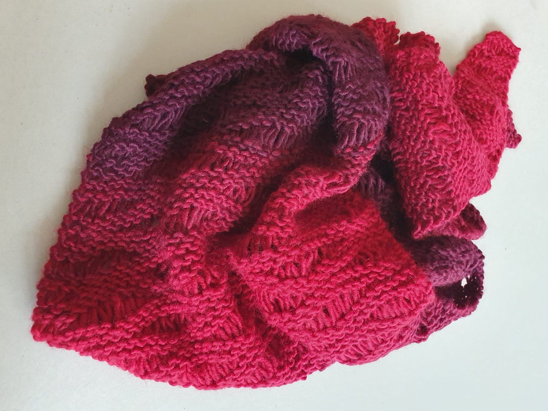 Foulards, Tücher & Schals: Schal und Mütze als Set, gestrickt – Neu (gemäss Beschreibung) aus Jonen von h-blxgirl79 2
