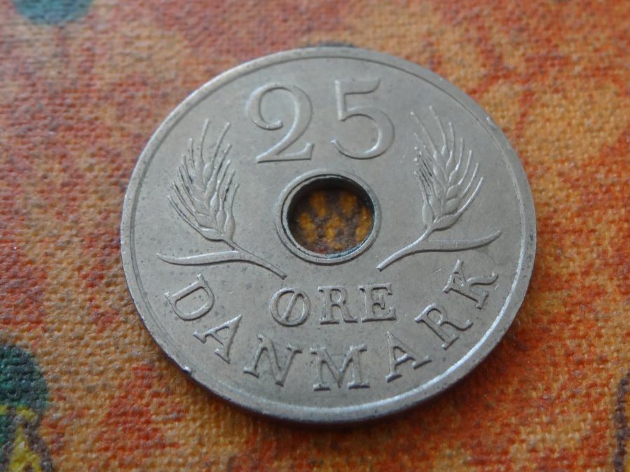 Alle Münzen: DANEMARK  25  Ore  1971 – Gebraucht aus Romanel-sur-Lausanne von Swift13 1