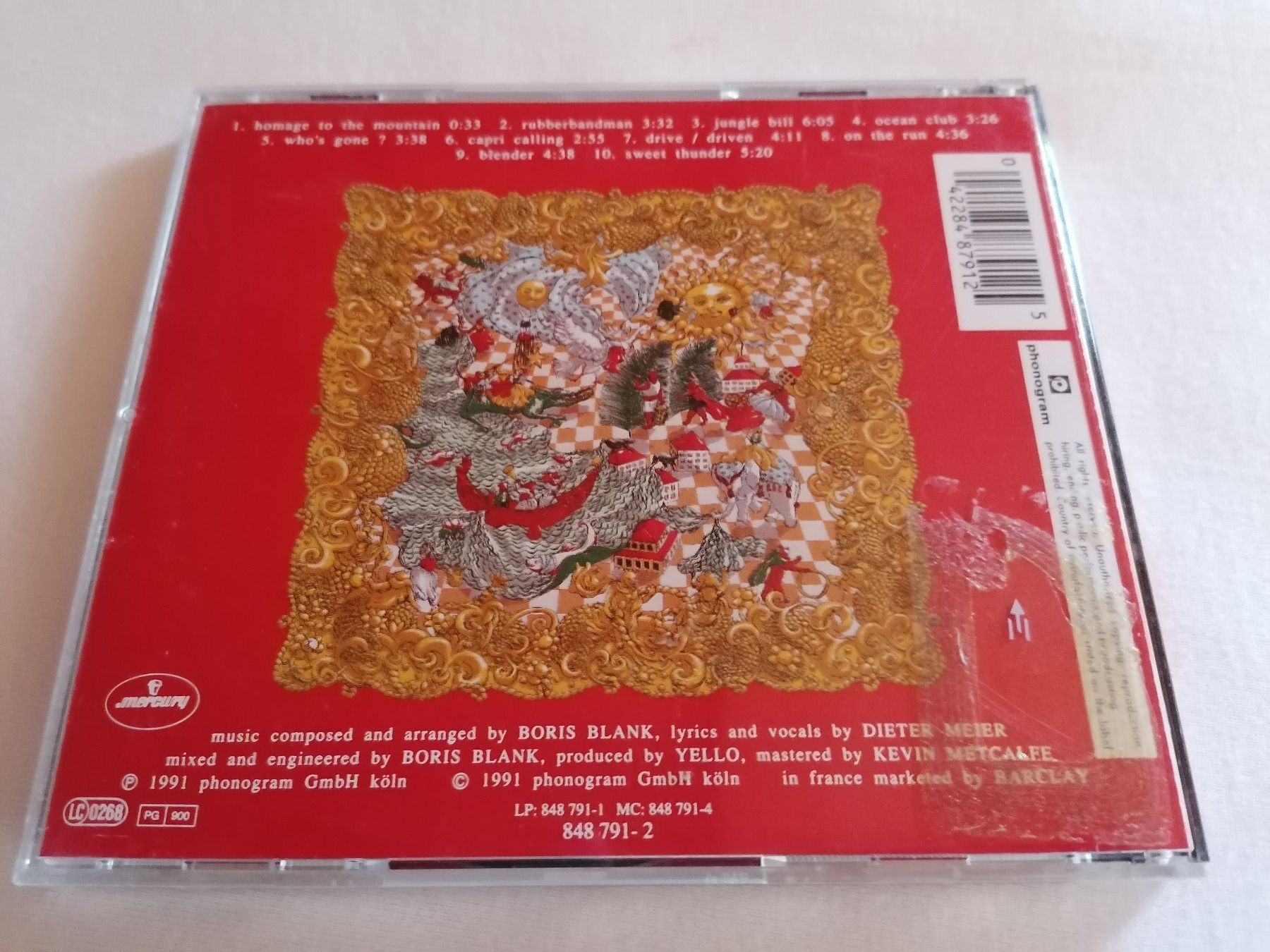CDs: YELLO - BABY (1991) – Gebraucht aus Ermenswil von easyric 2