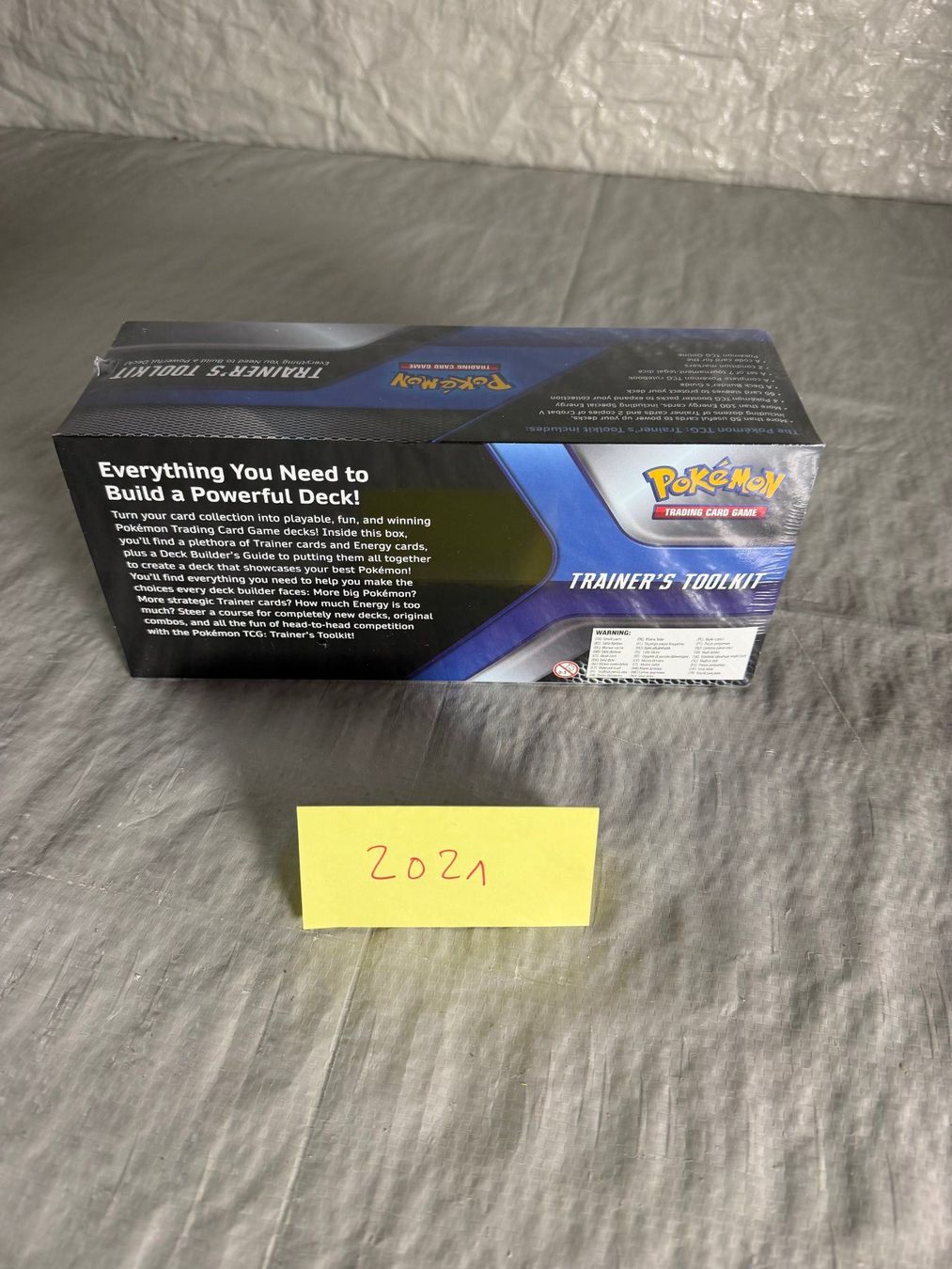 Pokémon Carte collezionabili: POKEMON-TRAINER TOOLKIT-BLAU-2021-EN – Nuovo e nell'imballaggio originale da Frick venduto da RC2367 1