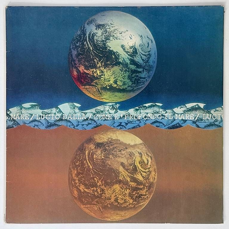 Dischi in vinile: Lucio Dalla  Com'è profondo il mare – Usato da Basel venduto da dietschy77
