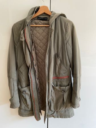 Zara Woman Übergangsjacke,Khaki, Gr.M,Top Zustand!