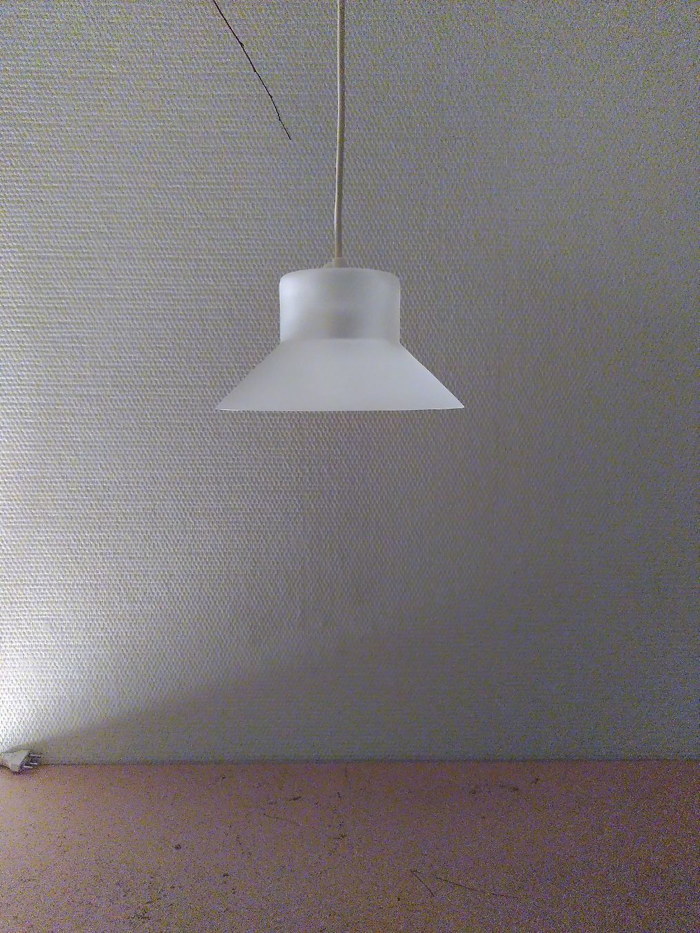 Lampenschirme: Lampenschirm, Glas farblos, mattiert, opal – Gebraucht aus Basel von kas_8r2y 1