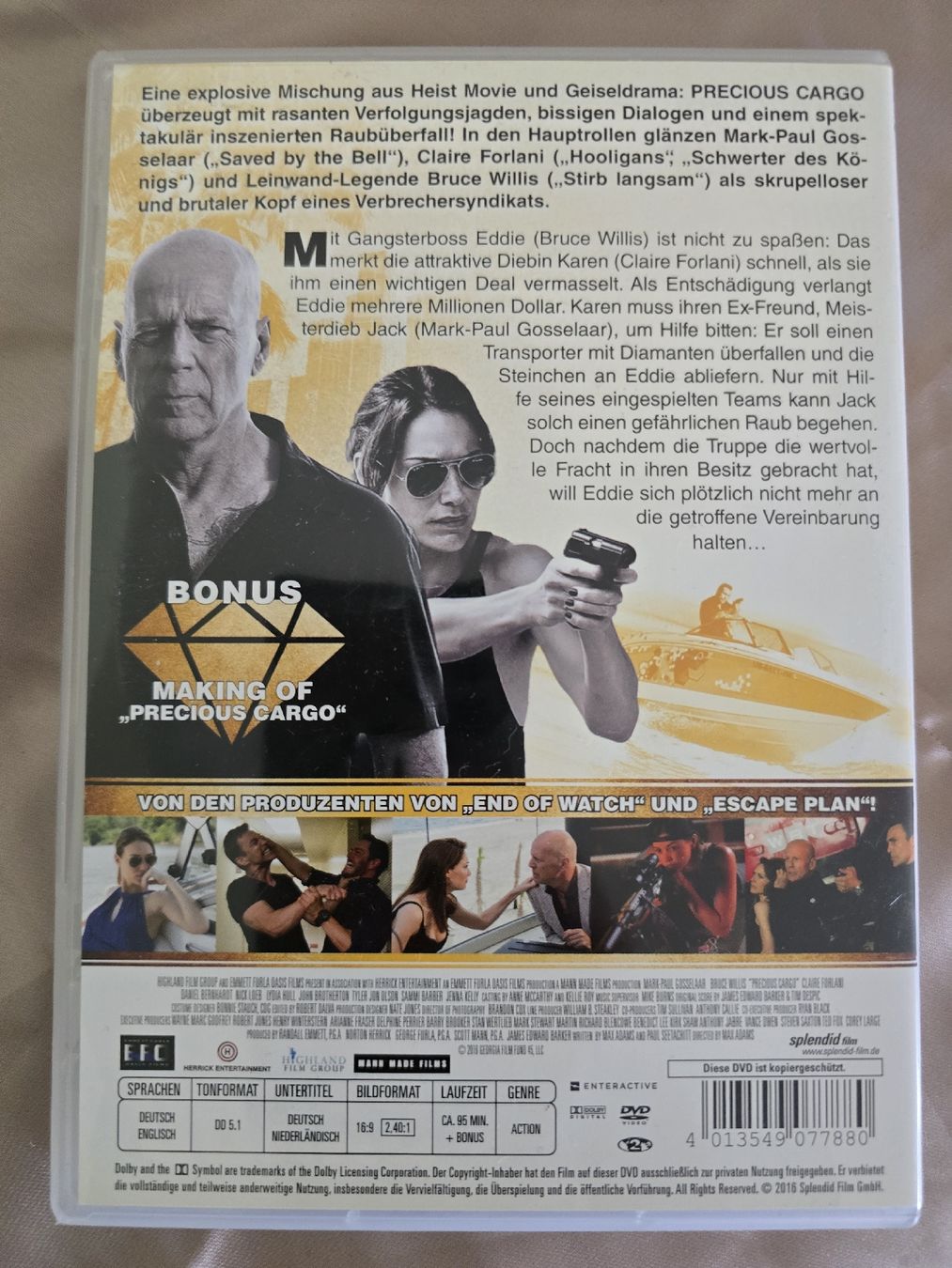 Alle DVDs: DVD - Precious cargo – Gebraucht aus Zug von nic_wlj8 1
