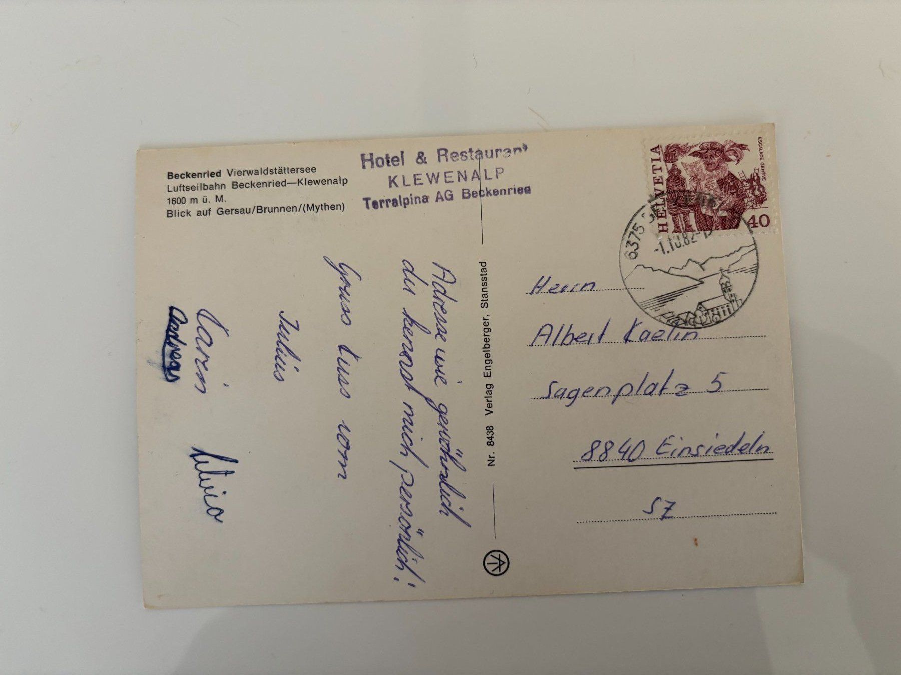 Cartes postales: Beckenried, Klewenalp – D'occasion à Einsiedeln par maerkli58 1