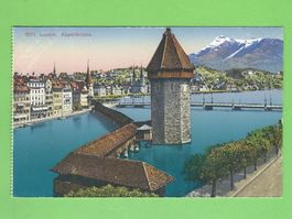 Luzern Kapellbrücke & Wasserturm