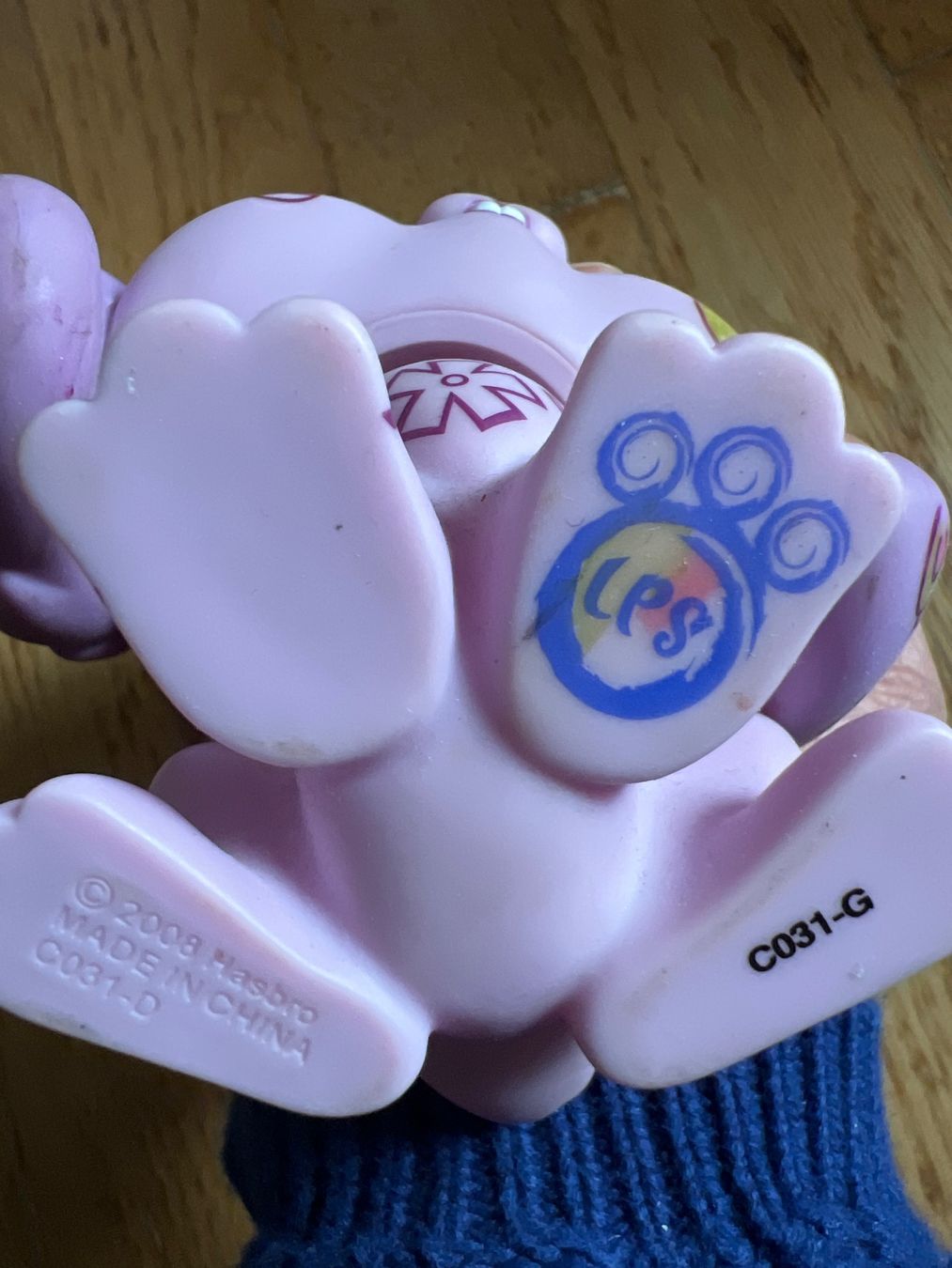 Hasbro Giocattoli: Original LPS ältere Generation. Jumbo Purple Bunny C031-ca – Usato da Zürich venduto da Azzurro6 3