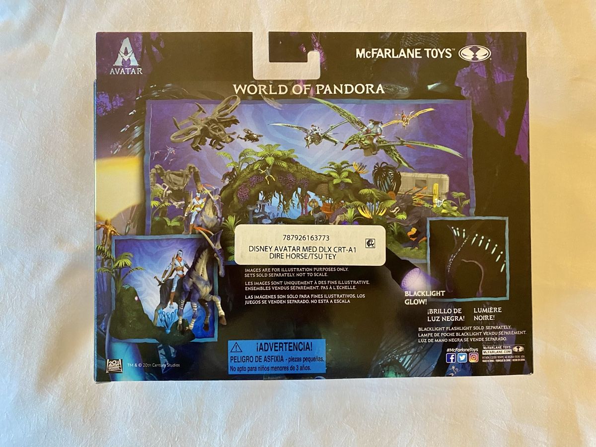 Statuette: Avatar Tsu'tey & Direhorse Action-Figur McFarlane – Nuovo e nell'imballaggio originale da Oberembrach venduto da theZaz 1