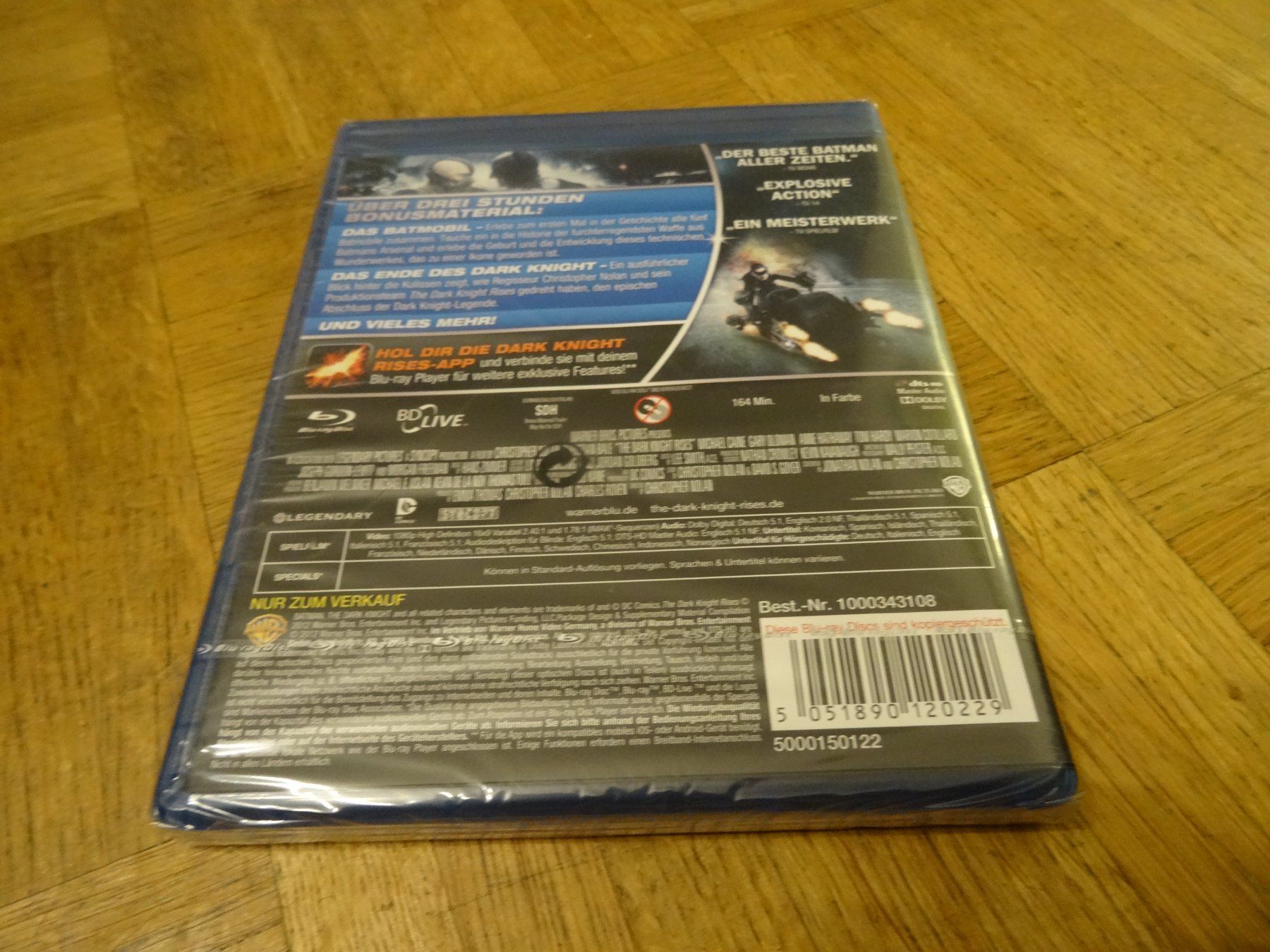 Tutti i DVDs: The Dark Knight Rises Blu-ray - Star Selection -Neu! – Nuovo e nell'imballaggio originale da Olten venduto da Disc-Verkauf 1