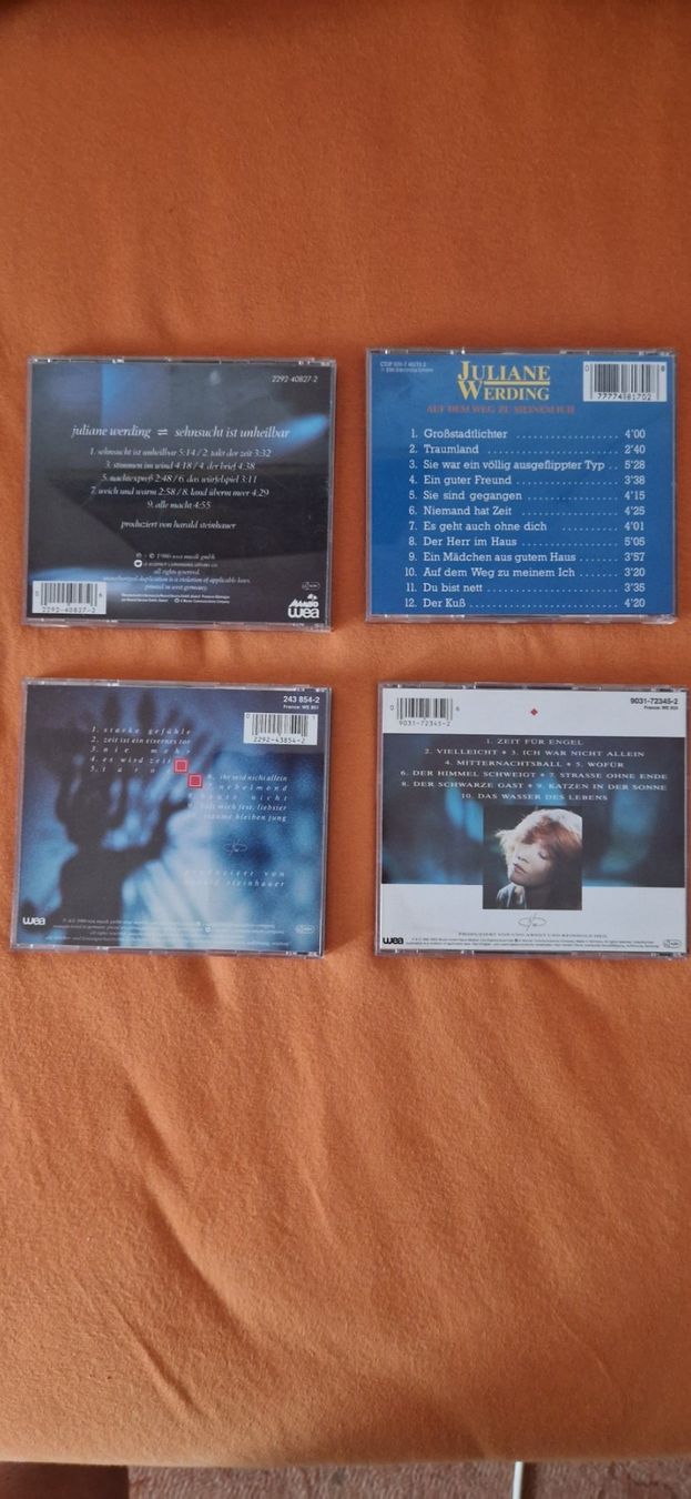 CDs: Juliane Werding 4 CD – Gebraucht aus Niederhasli von RS67 1