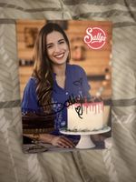 Sallys Autogrammkarte mit Unterschrift und Herzsignatur