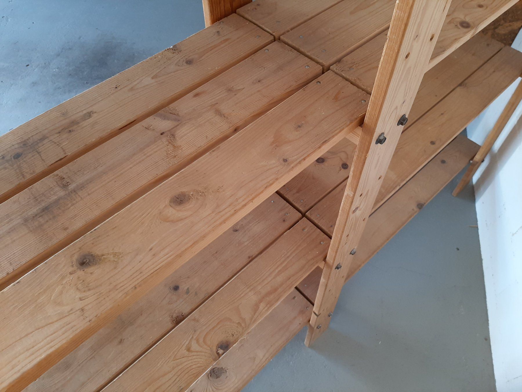 Regale: HOLZ-REGAL, unbehandelt, einfache Montage – Gebraucht aus Kreuzlingen von mazi07 5