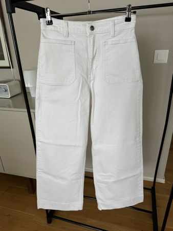 H&M Jeans Weiss Grösse 38 