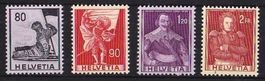 1958  Farbänderungen ** Postfrischer **  Satz   Nr. 339-342