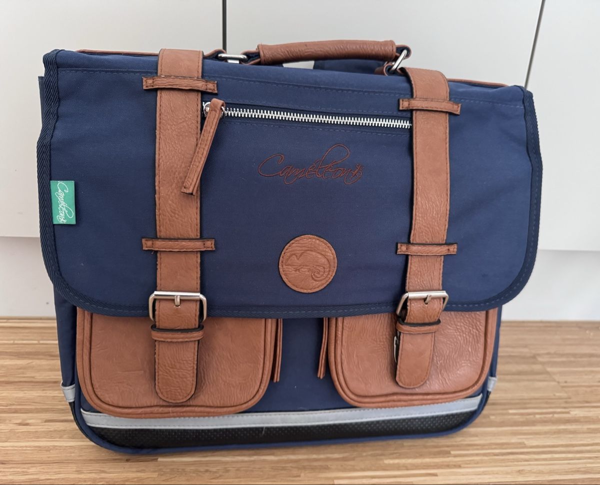 Zaini: CHAMELEON Schulranze, blau, schön! – Usato da Zürich venduto da maxn 1