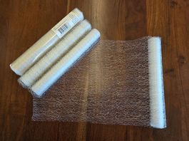 Tischläufer in Netzoptik in beige