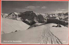 ZUOZ MADULEIN Hütte Cabene Rascher - Blick auf Rascherhütte